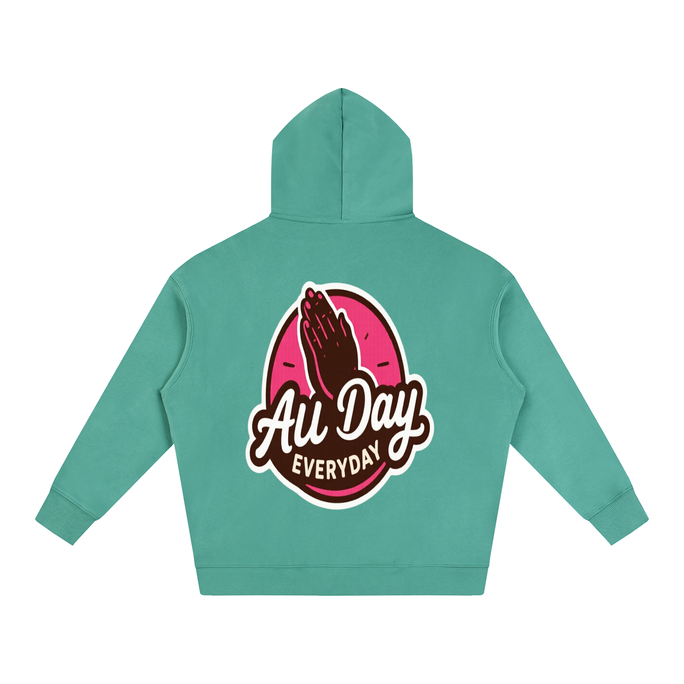 Praying Hands Oversize Fleeced Hoodie