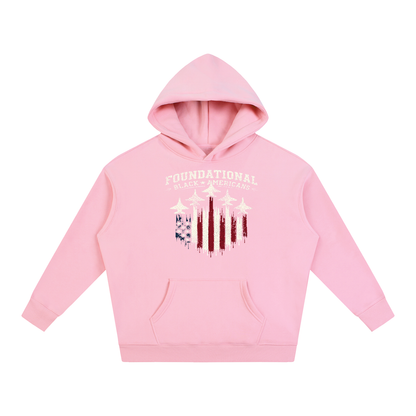 FRONTLINE Oversized Fleeced Hoodie