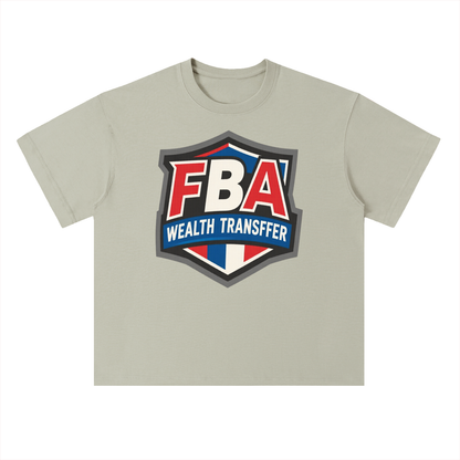 FBA BADGE Heavyweight Drop Shoulder Cotton T-Shirt
