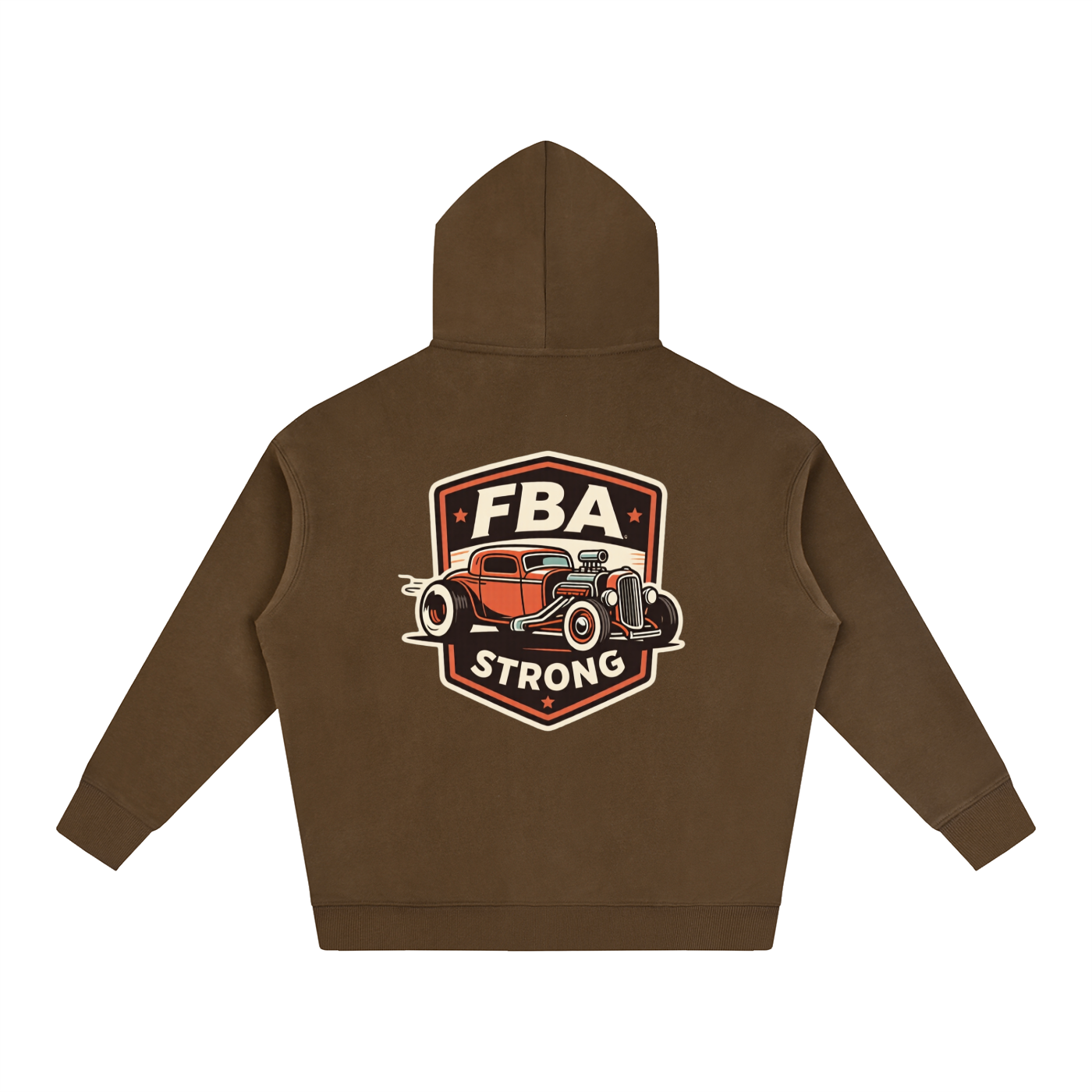 HOT ROD Oversize Fleeced Hoodie