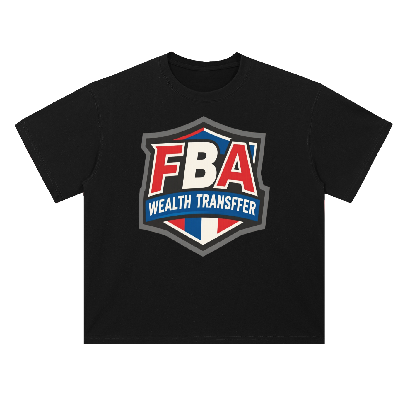 FBA BADGE Heavyweight Drop Shoulder Cotton T-Shirt