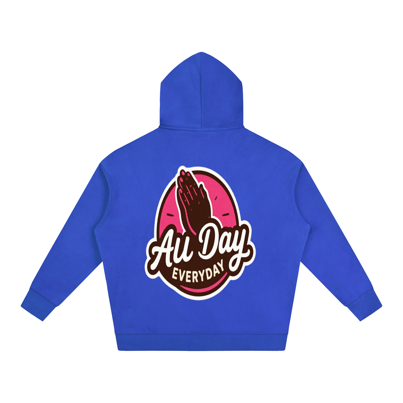 Praying Hands Oversize Fleeced Hoodie