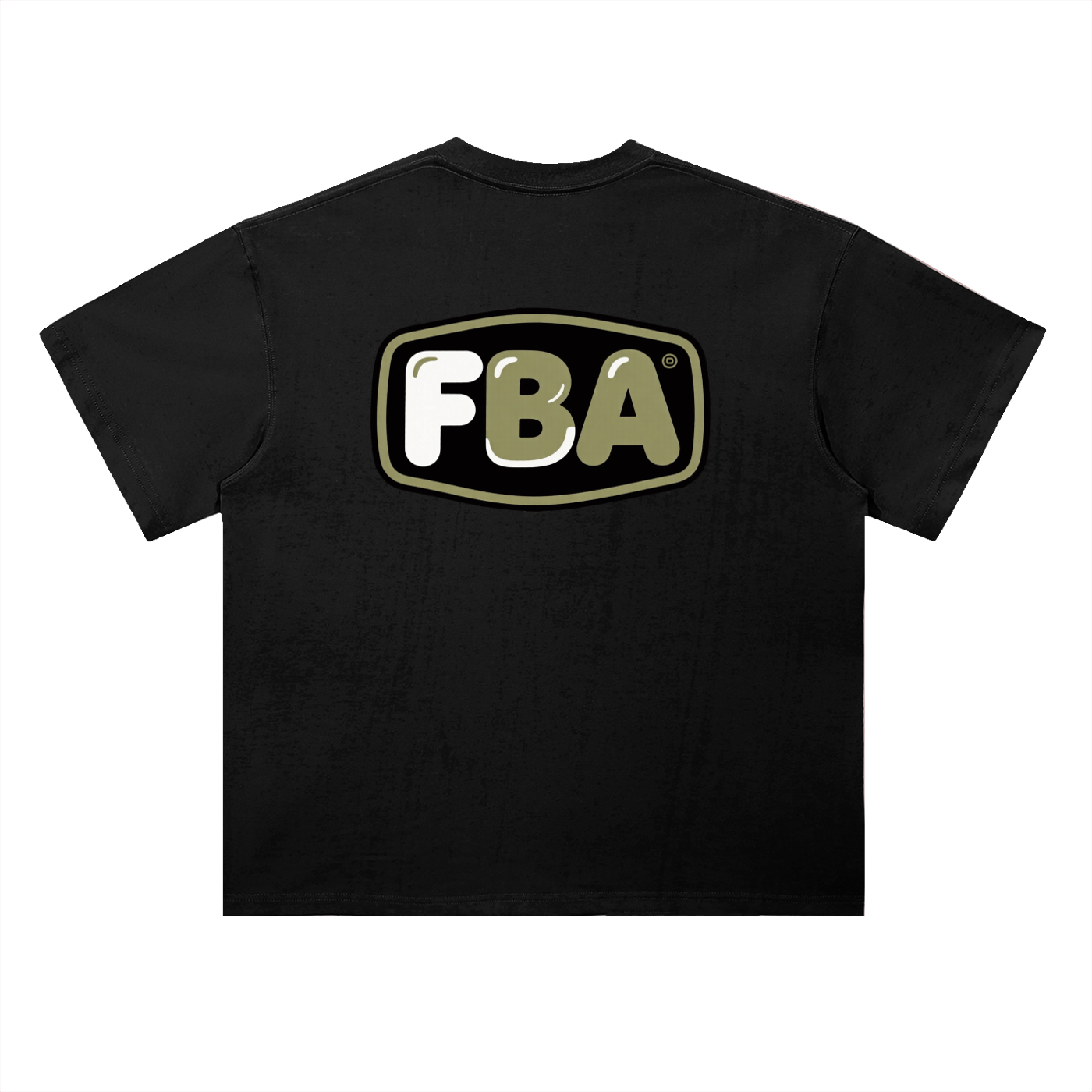 WEALTH TRANSFER Heavyweight Drop Shoulder Cotton T-Shirt