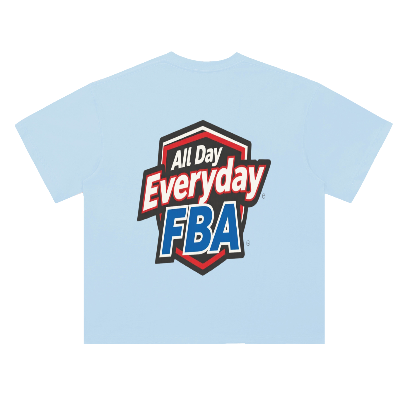 FBA BADGE Heavyweight Drop Shoulder Cotton T-Shirt