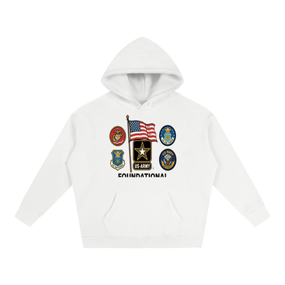 FBA MILITARY Oversize Fleeced Hoodie