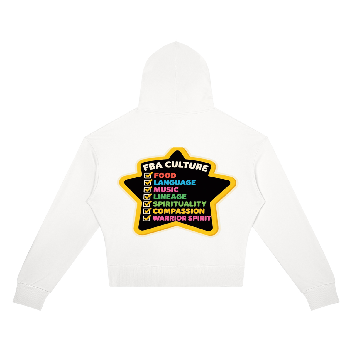Women’s Crop FBA CULTURE Hoodie