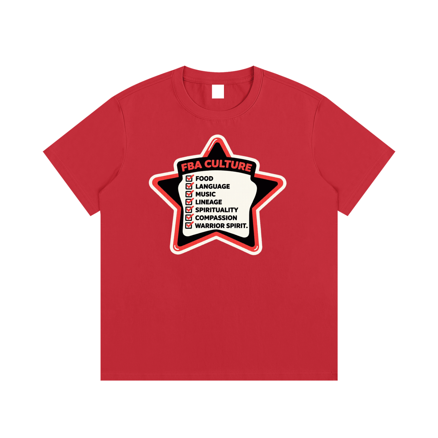 CULTURE CHECKLIST Cotton T-Shirt