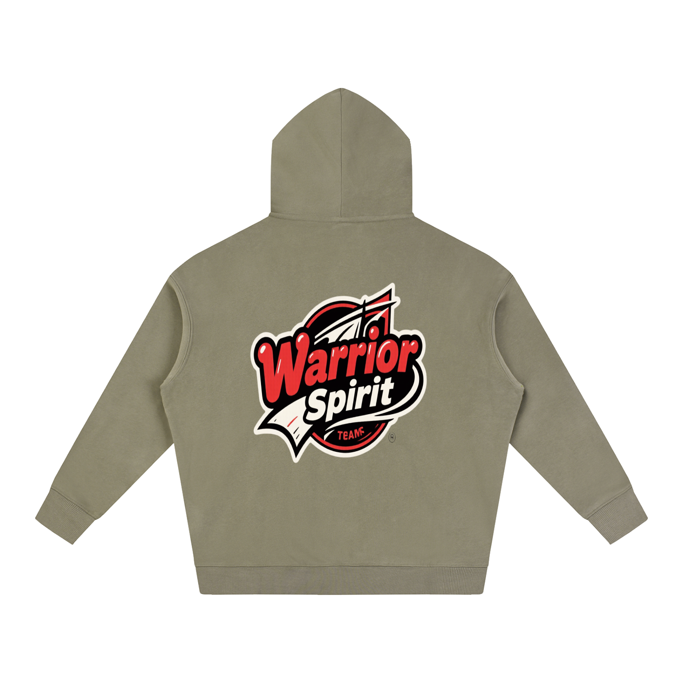 WARRIOR SPIRTI Oversize Fleeced Hoodie