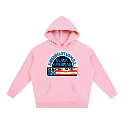 OLE AMERICA Oversize Fleeced Hoodie