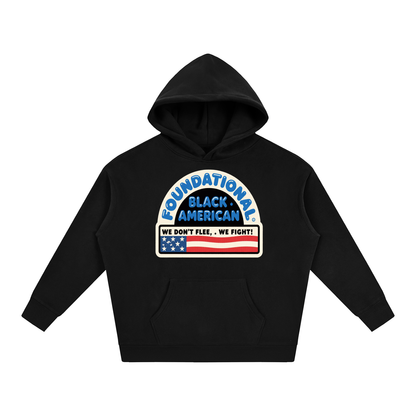 OLE AMERICA Oversize Fleeced Hoodie