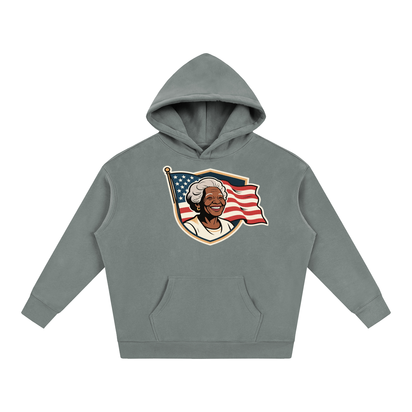 Heritage Oversize Fleeced Hoodie