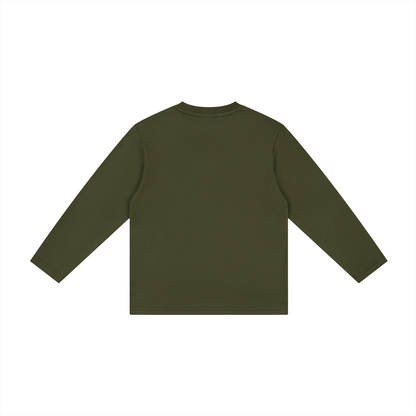 Kid's Drop Shoulder Long Sleeve T-Shirt