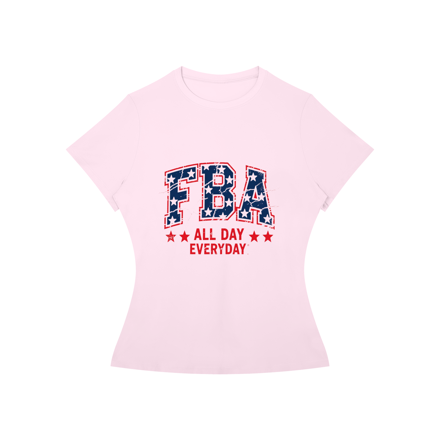 Women’s Slim Fit USA T-Shirt
