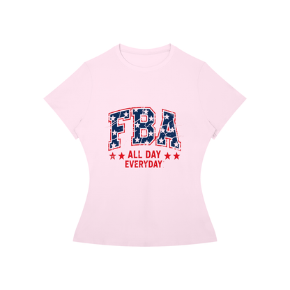 Women’s Slim Fit USA T-Shirt