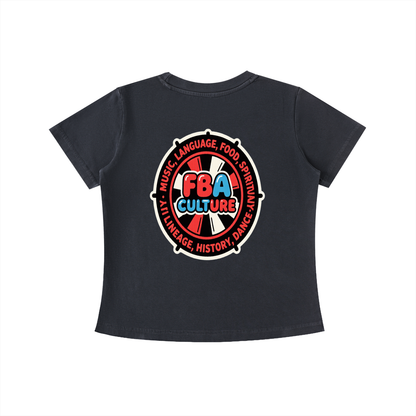 FBA BUBBLE Vintage Wash Slim Fit T-shirt