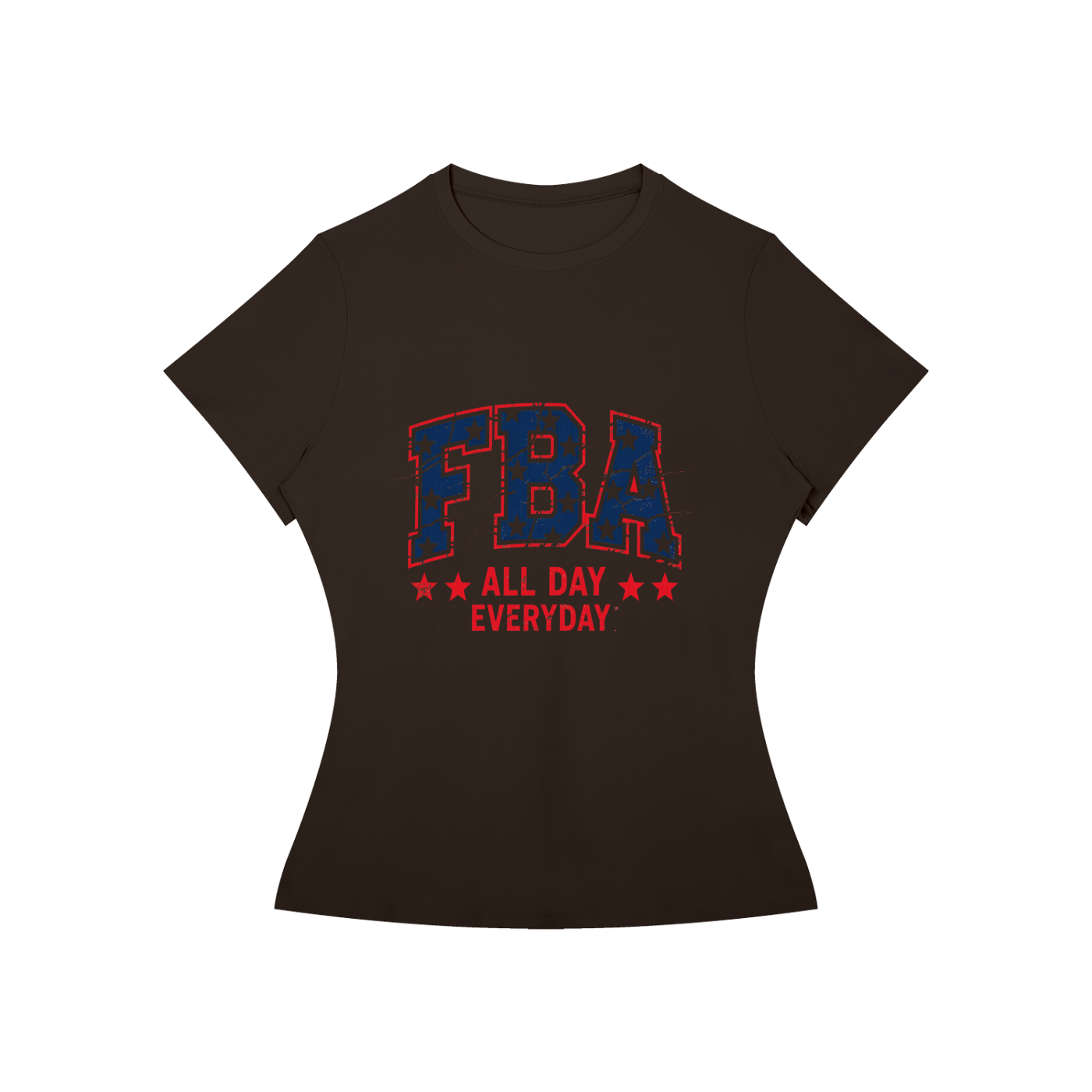 Women’s Slim Fit USA T-Shirt