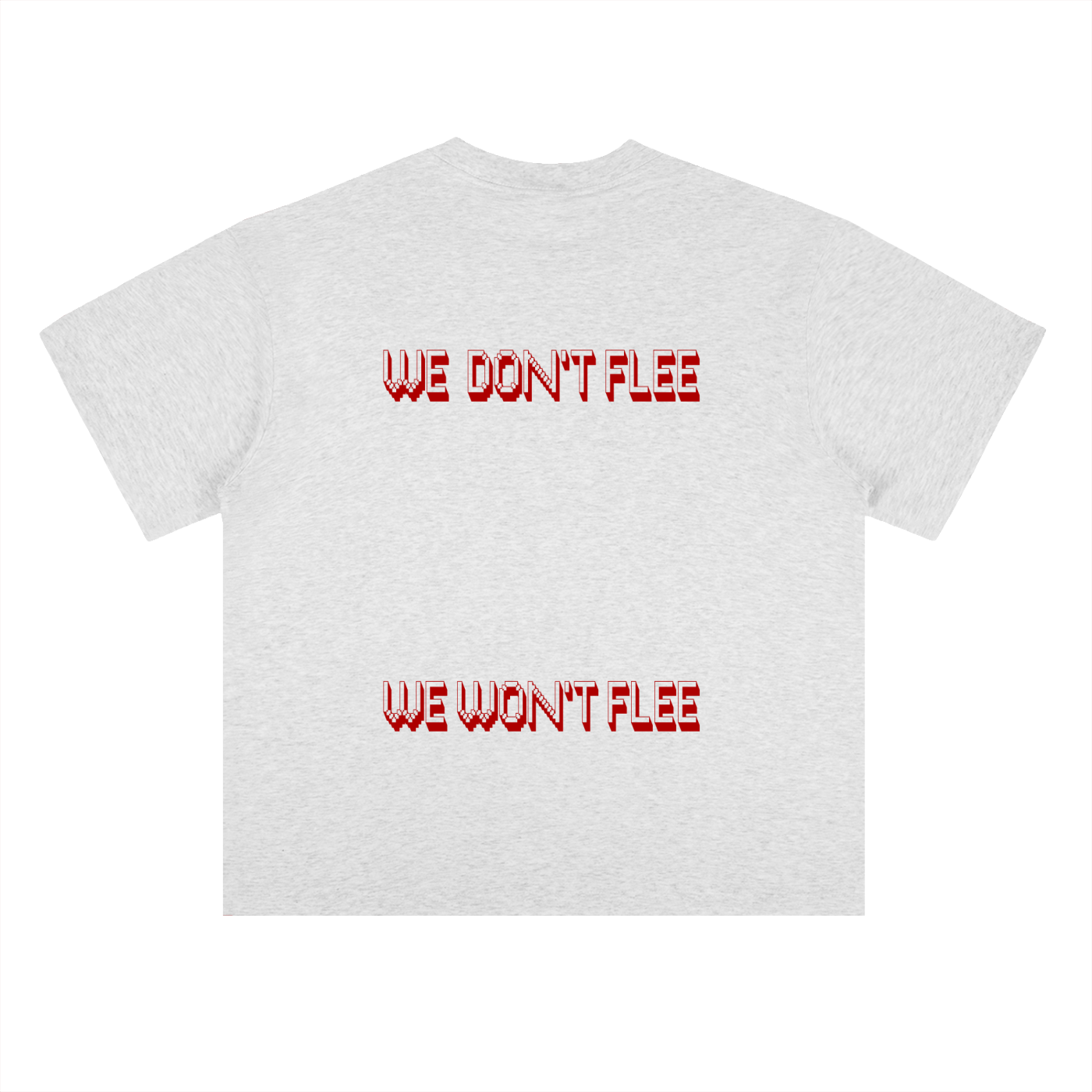 WE WON'T Heavyweight Drop Shoulder Cotton T-Shirt