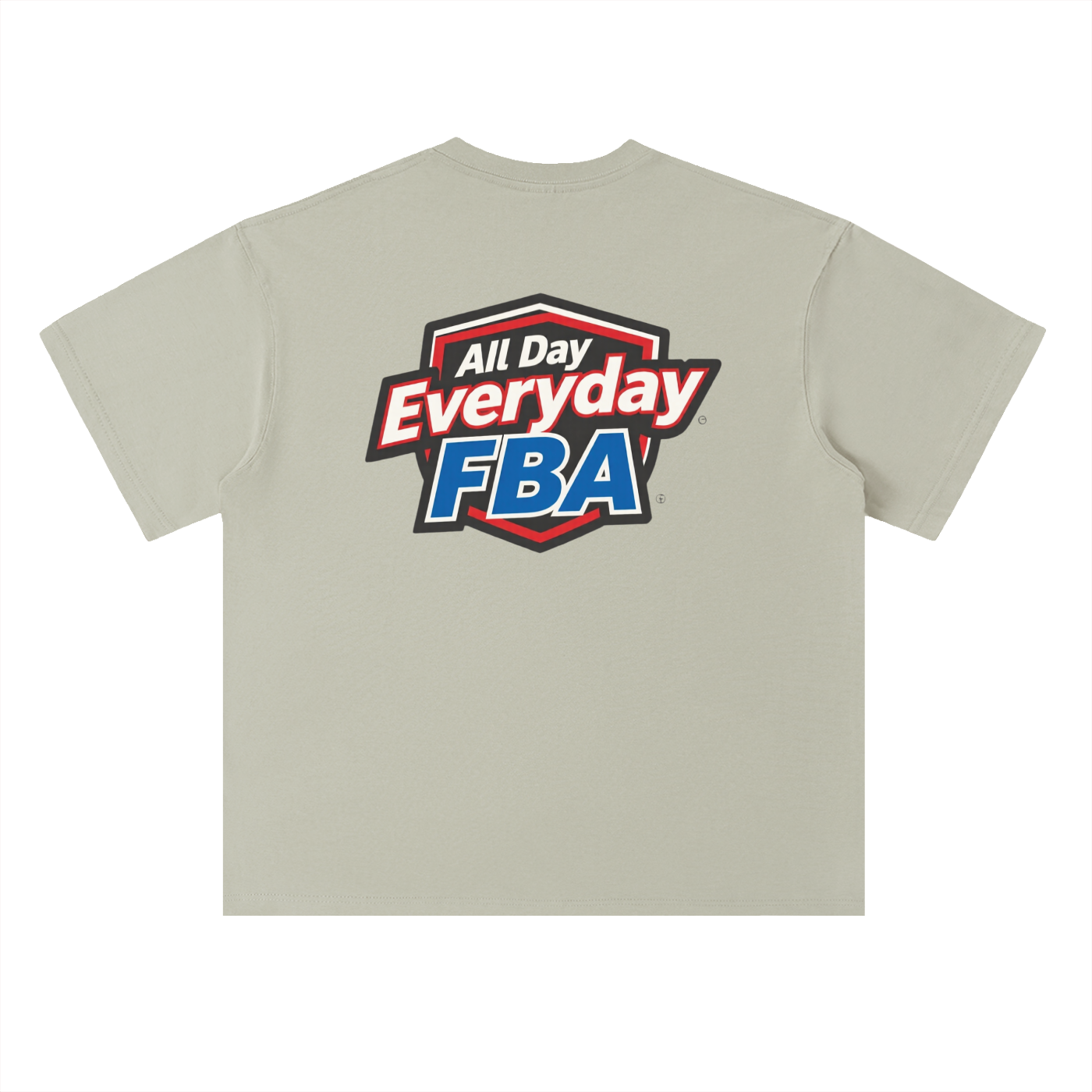FBA BADGE Heavyweight Drop Shoulder Cotton T-Shirt