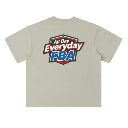 FBA BADGE Heavyweight Drop Shoulder Cotton T-Shirt