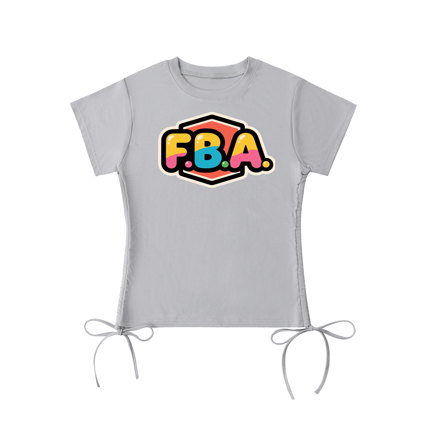 FBA BRIGHT Drawstring T-Shirt