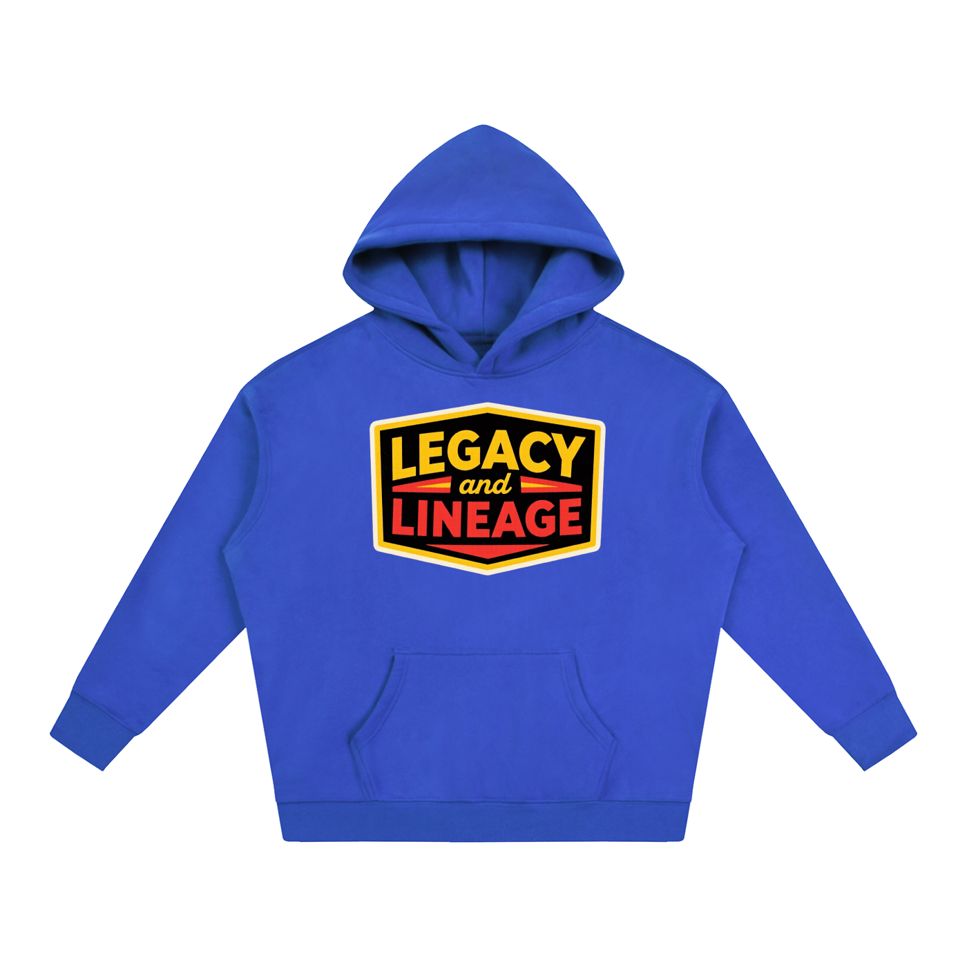 LEGACY AND LINEAGE Oversize Fleeced Hoodie