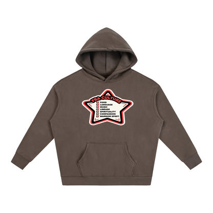 UNSPOKEN CODE Oversize Fleeced Hoodie