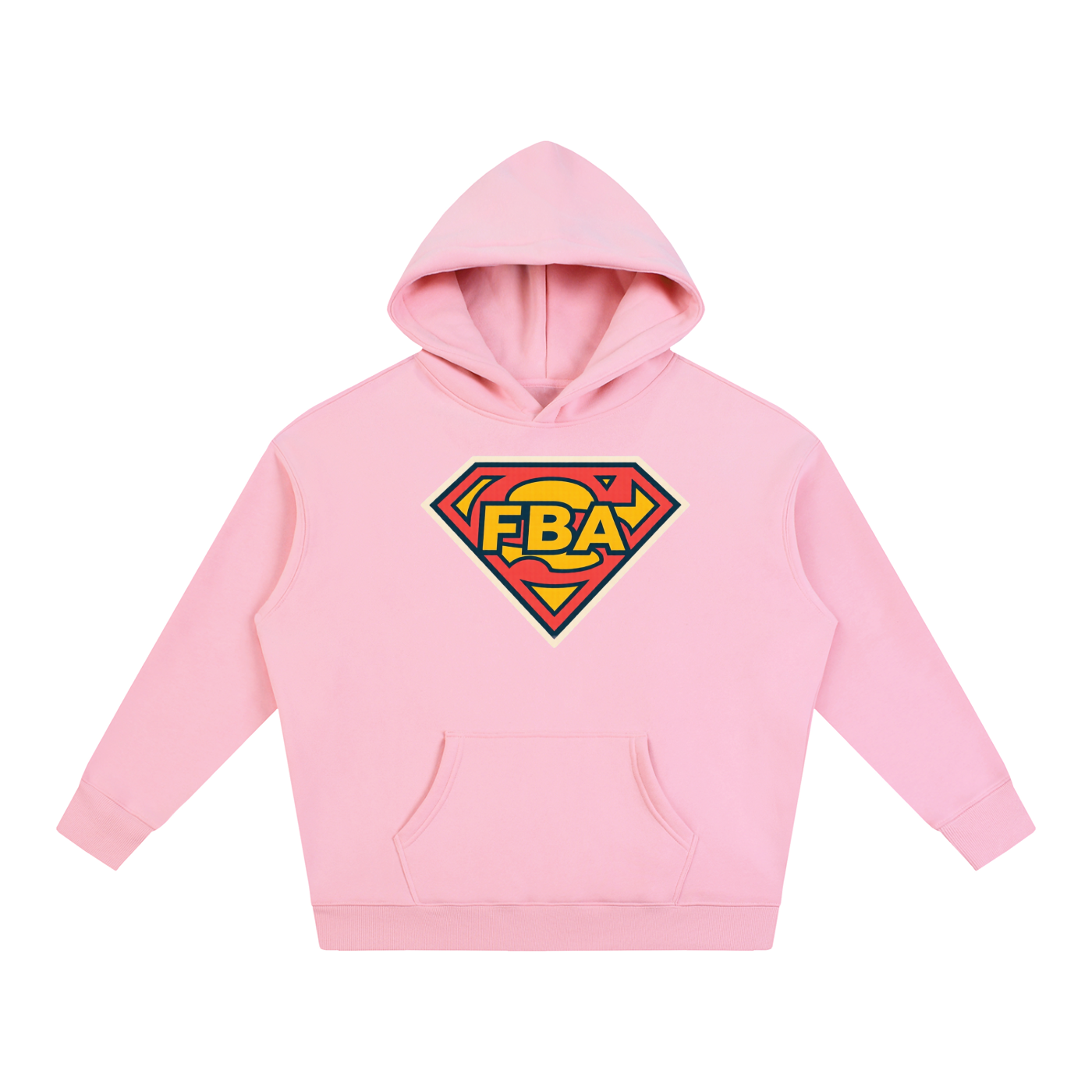 SUPER FBA Oversize Fleeced Hoodie