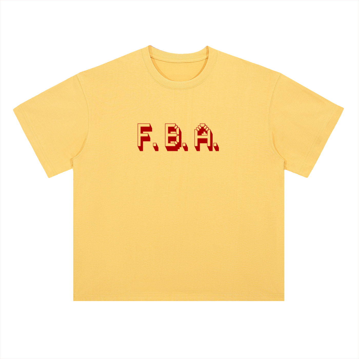 WE WON'T Heavyweight Drop Shoulder Cotton T-Shirt