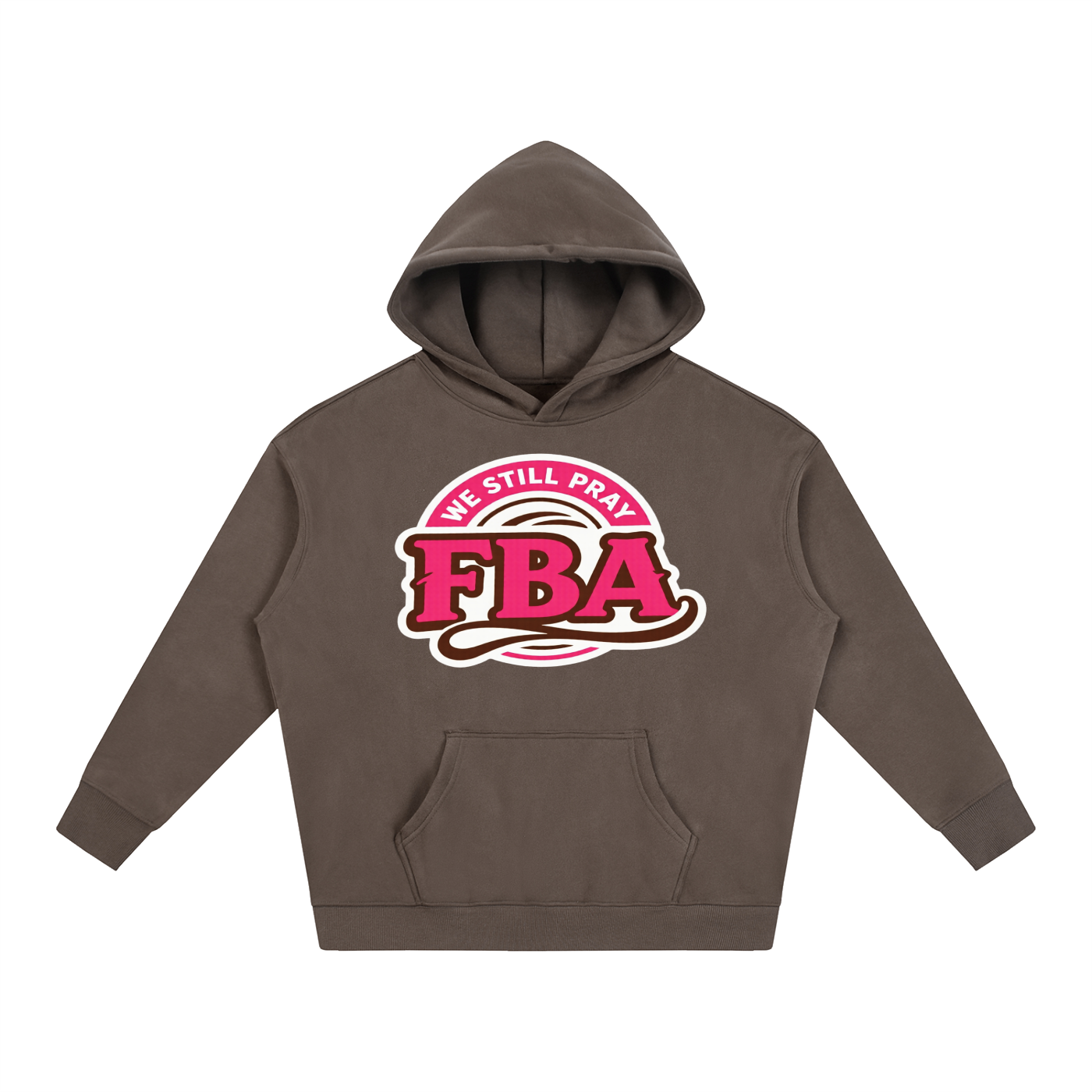 Praying Hands Oversize Fleeced Hoodie