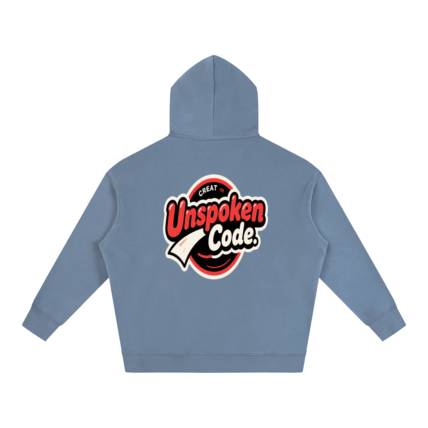 UNSPOKEN CODE Oversize Fleeced Hoodie