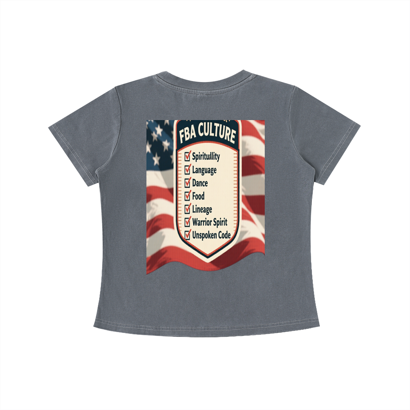 CUTURAL LINEAGE Vintage Wash Slim Fit T-shirt