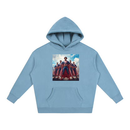 FBA SUPERHERO Oversize Fleeced Hoodie