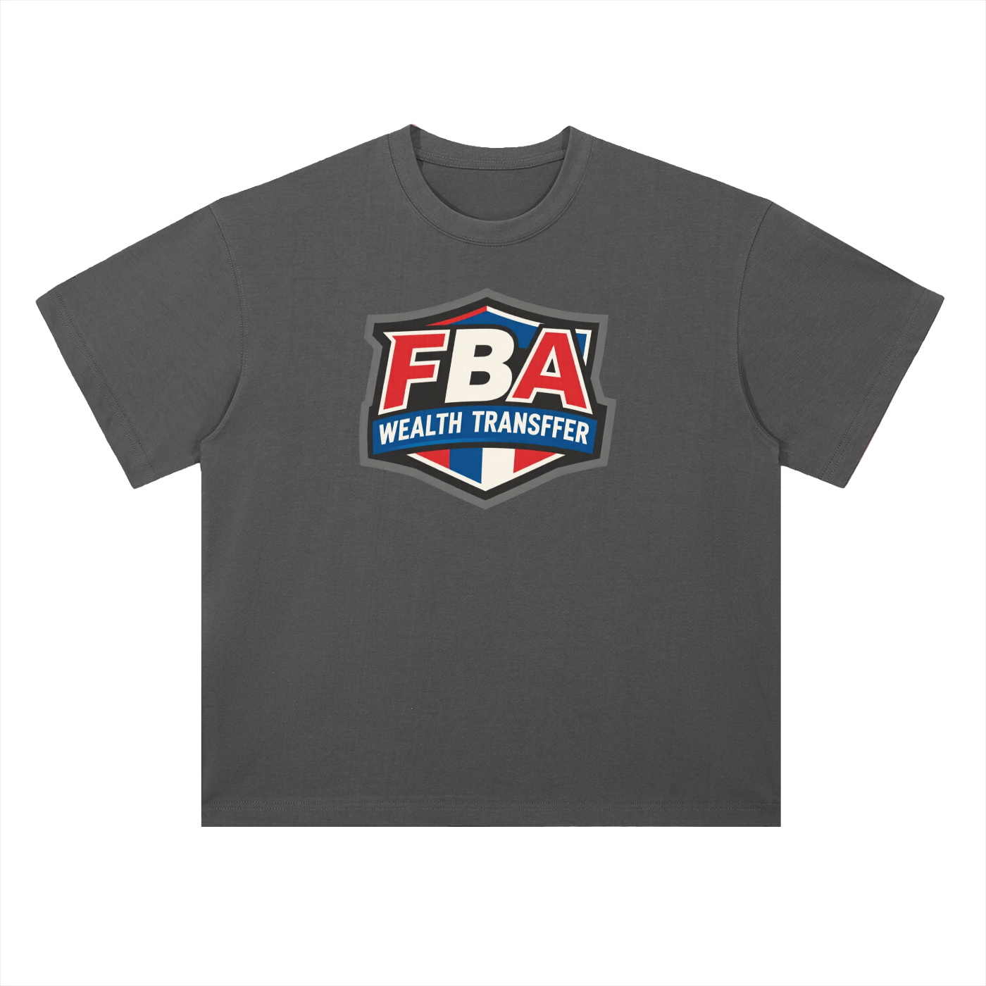 FBA BADGE Heavyweight Drop Shoulder Cotton T-Shirt
