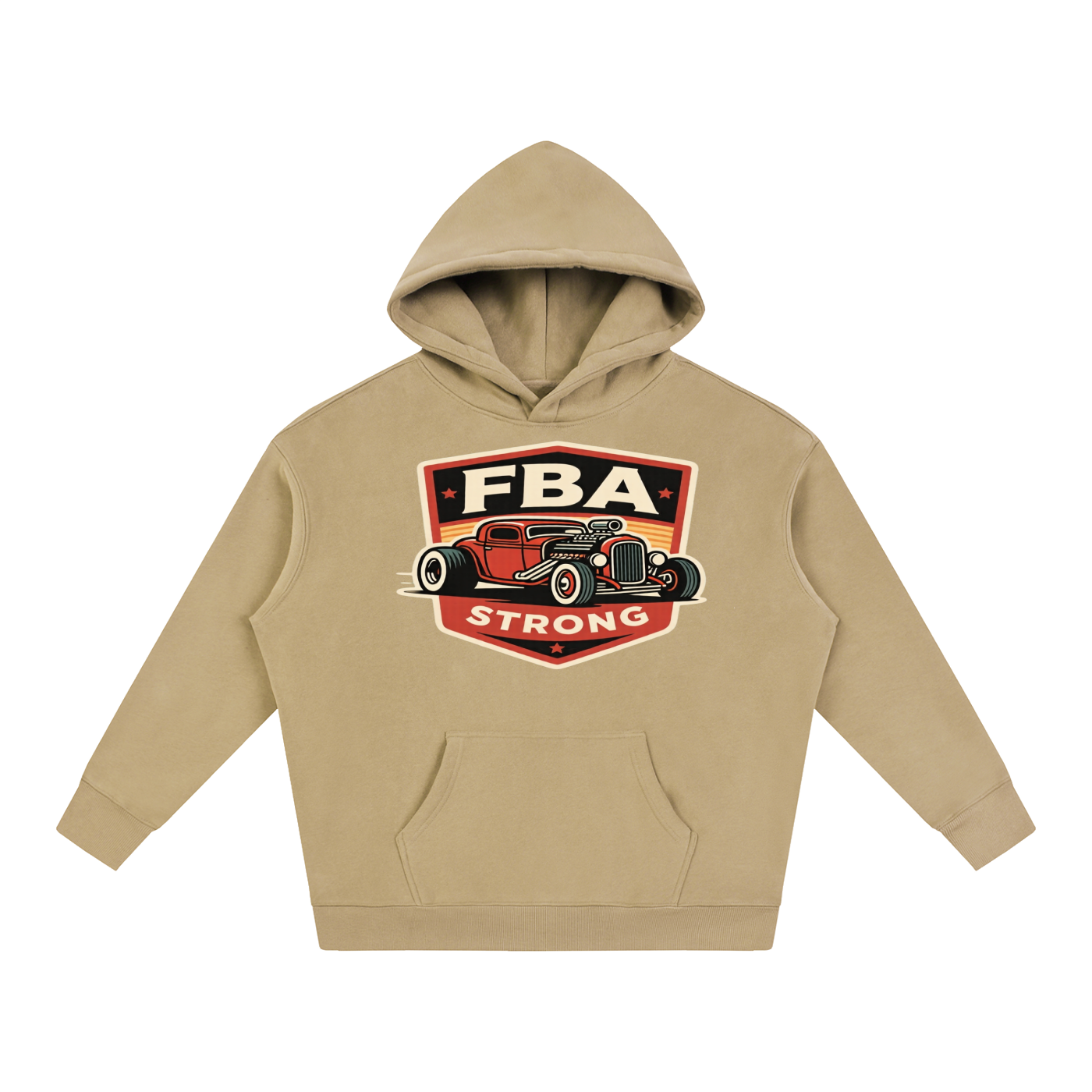 FBA STRONG Oversize Fleeced Hoodie