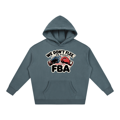 FBA NO FLEE ZONE Oversize Fleeced Hoodie