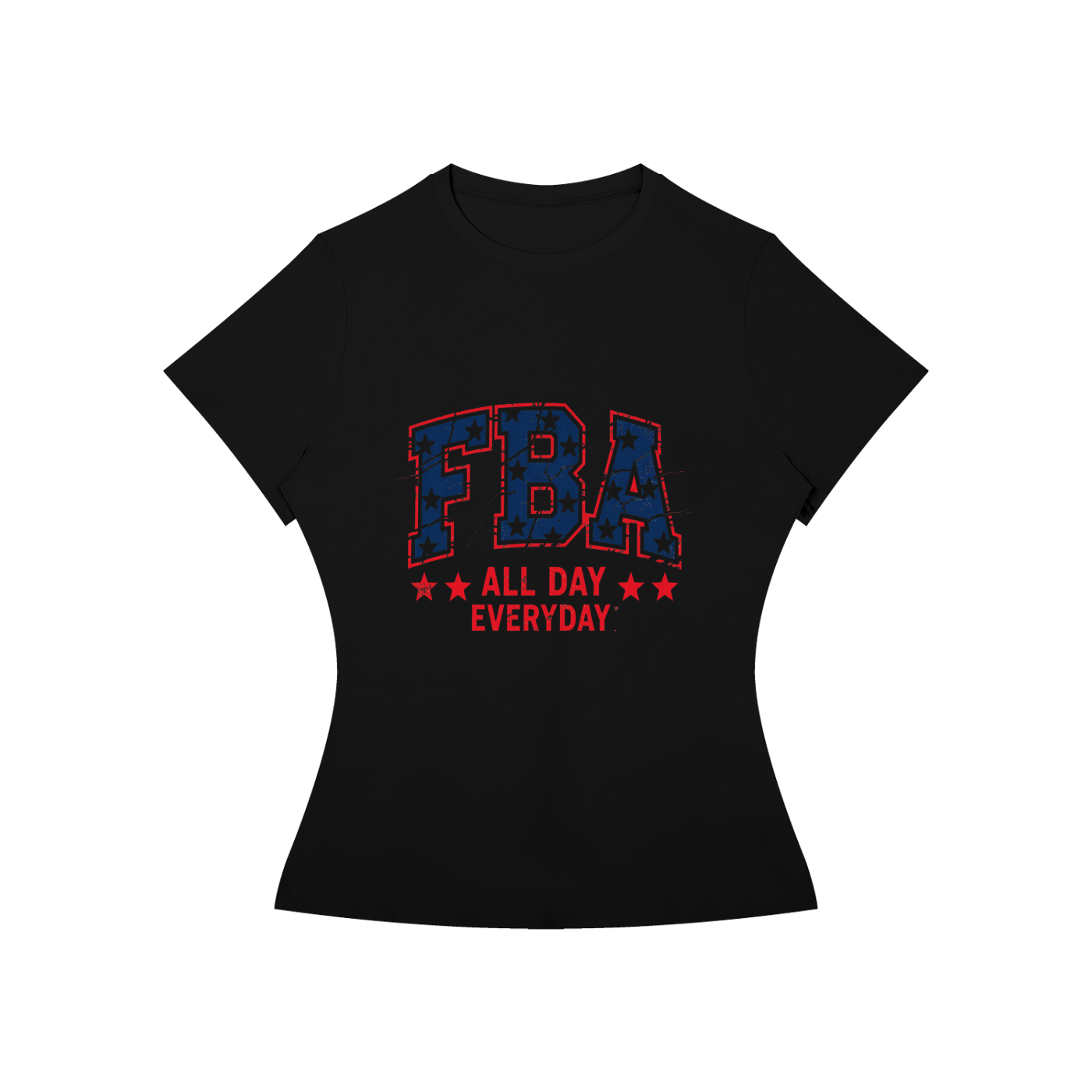 Women’s Slim Fit USA T-Shirt