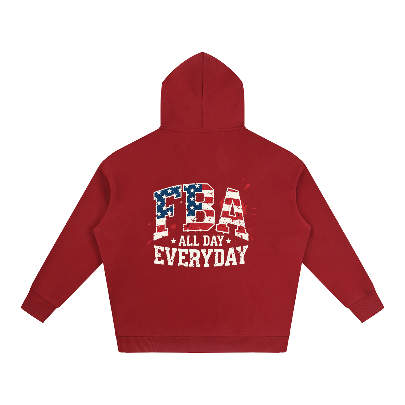 FBA MILITARY Oversize Fleeced Hoodie