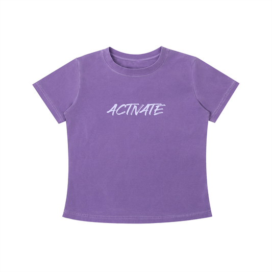 ACTIVATE Vintage Wash Slim Fit T-shirt