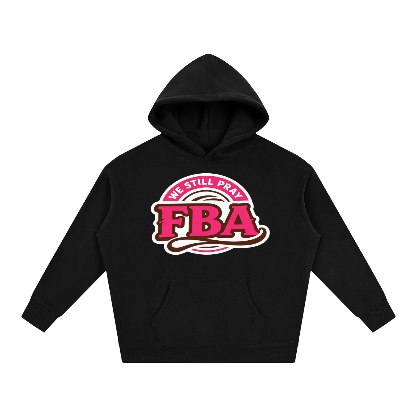 Praying Hands Oversize Fleeced Hoodie