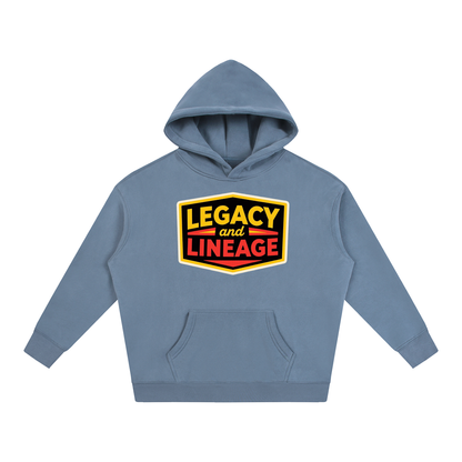 LEGACY AND LINEAGE Oversize Fleeced Hoodie