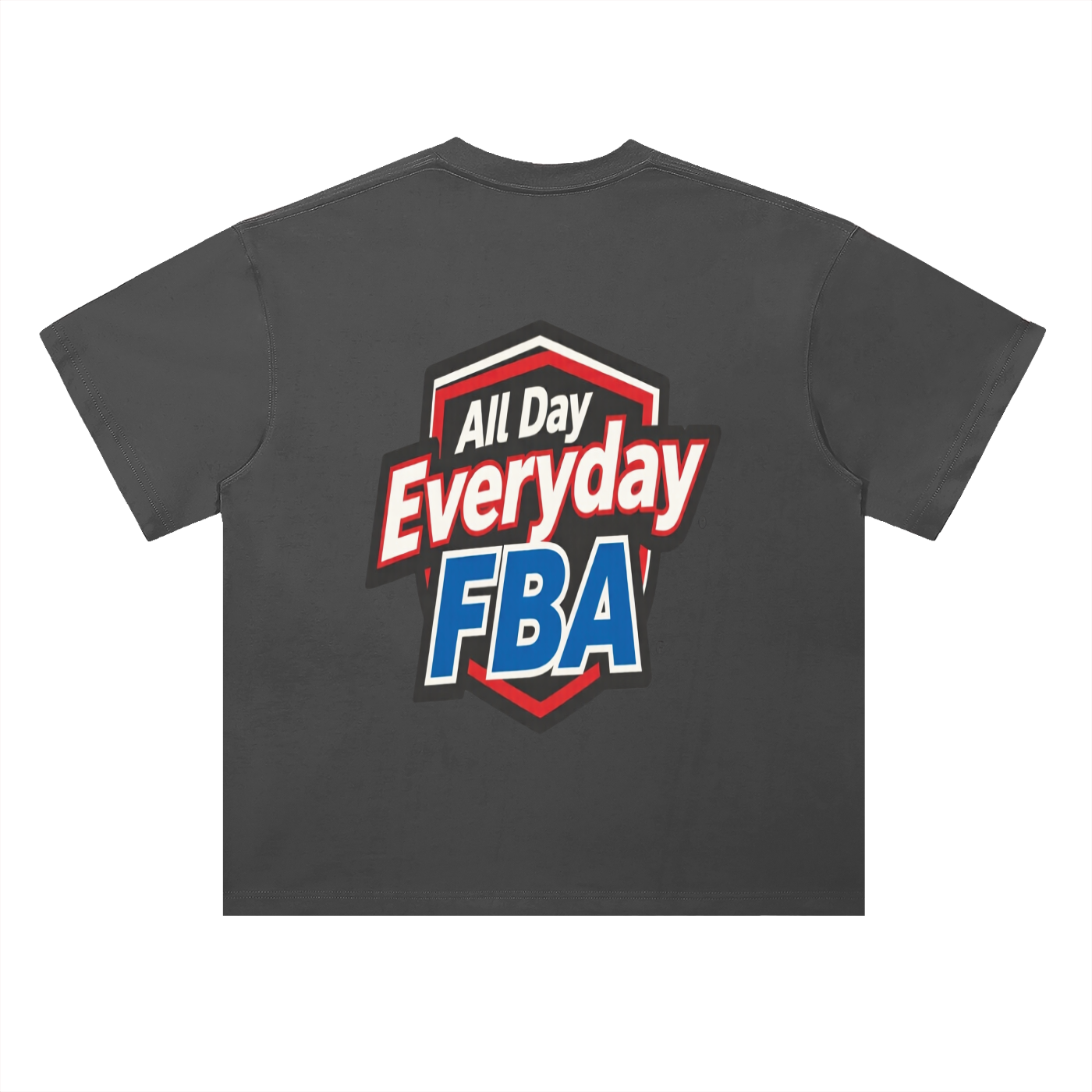 FBA BADGE Heavyweight Drop Shoulder Cotton T-Shirt