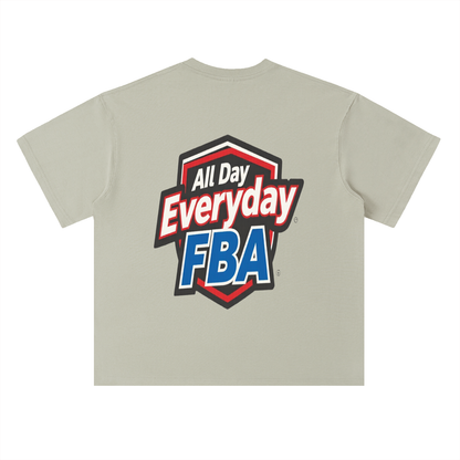 FBA BADGE Heavyweight Drop Shoulder Cotton T-Shirt