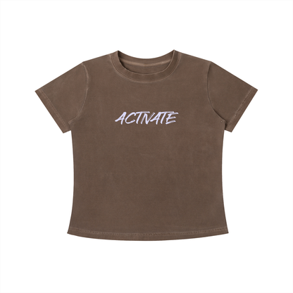 ACTIVATE Vintage Wash Slim Fit T-shirt