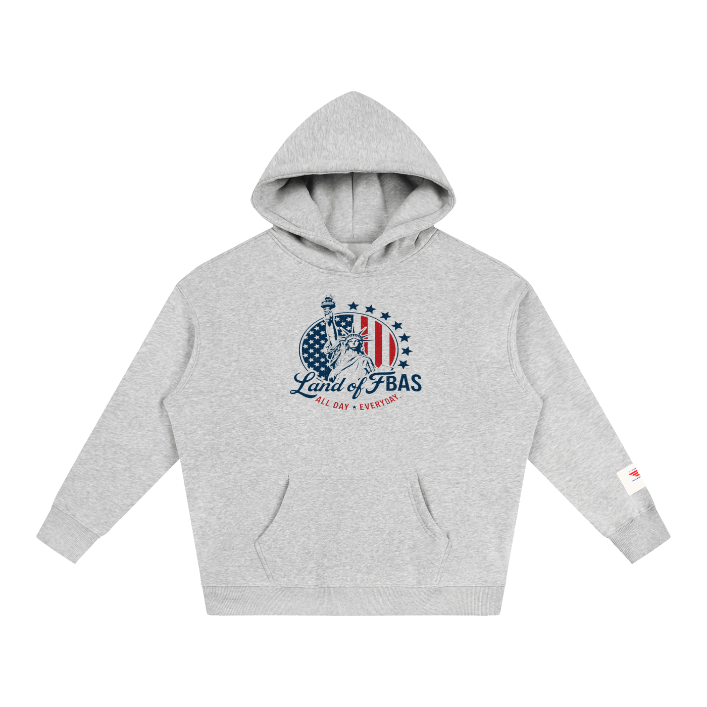 Oversize Fleeced Hoodie #7