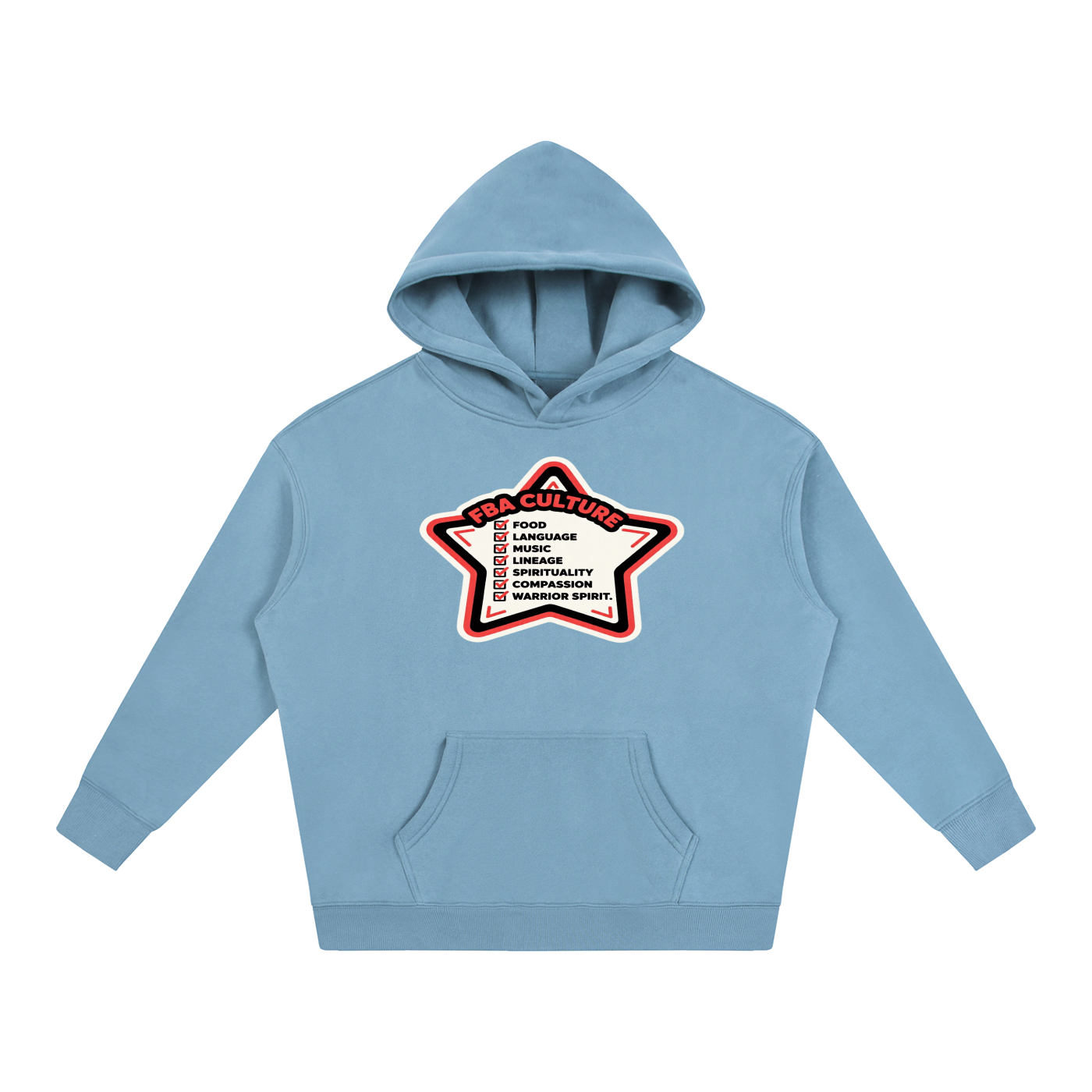 UNSPOKEN CODE Oversize Fleeced Hoodie