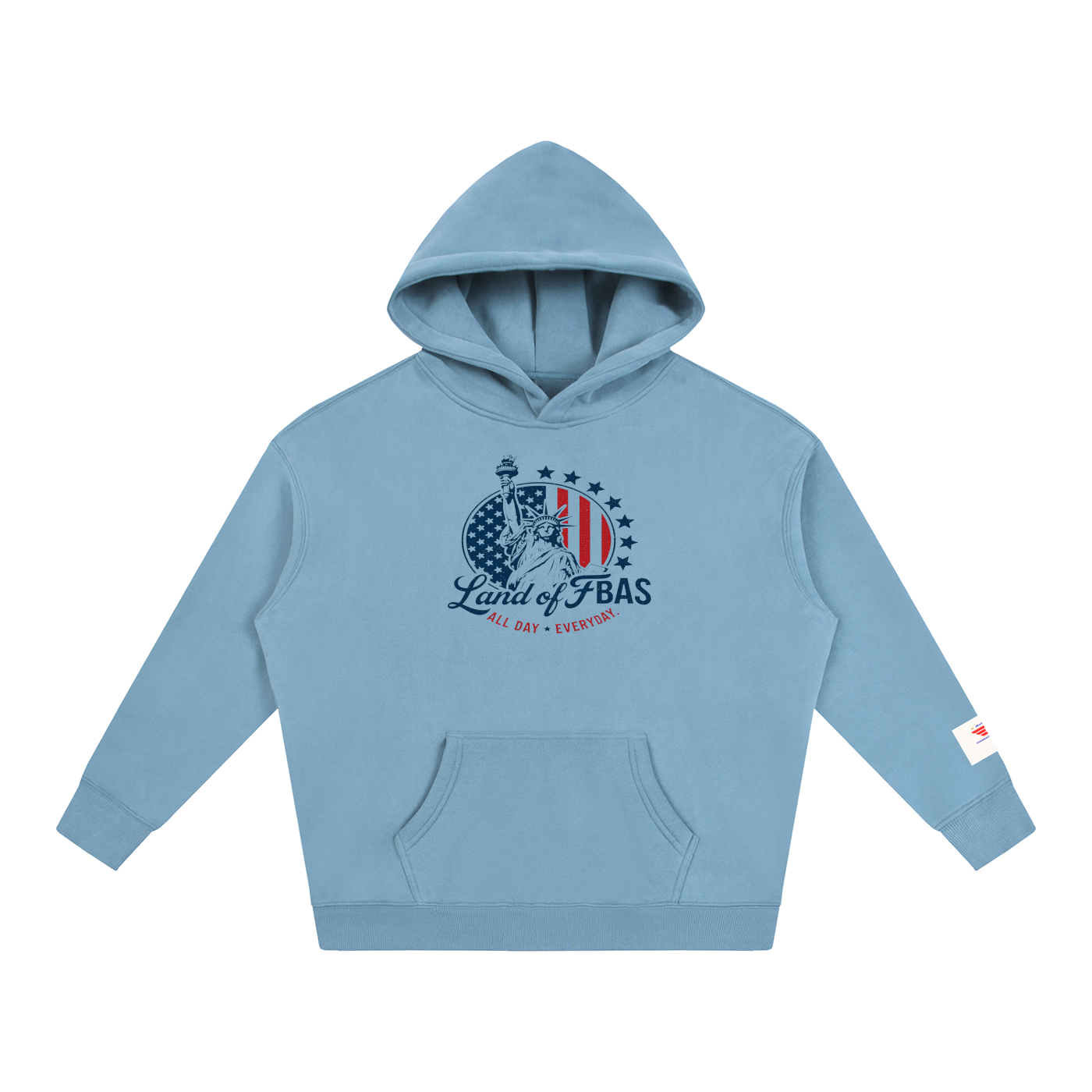 Oversize Fleeced Hoodie #7