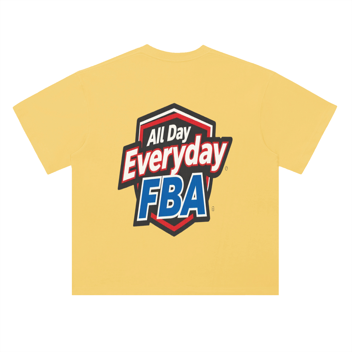FBA BADGE Heavyweight Drop Shoulder Cotton T-Shirt