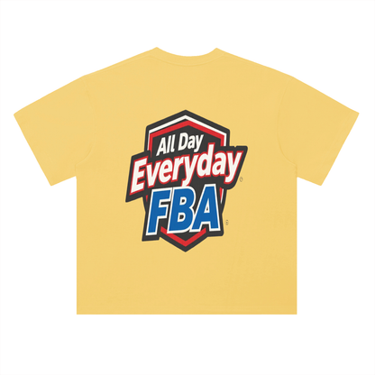 FBA BADGE Heavyweight Drop Shoulder Cotton T-Shirt