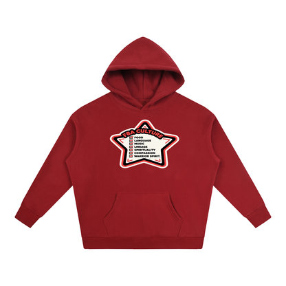 UNSPOKEN CODE Oversize Fleeced Hoodie