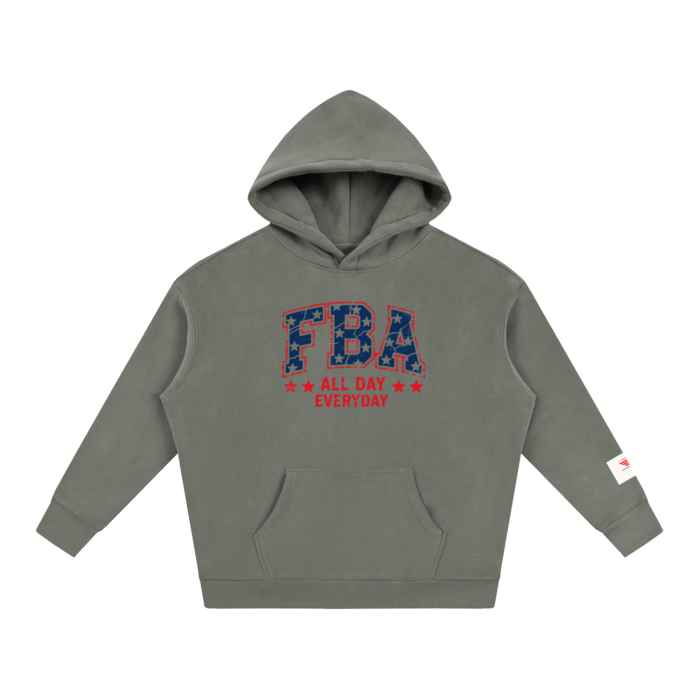 Oversize Fleeced Hoodie #6